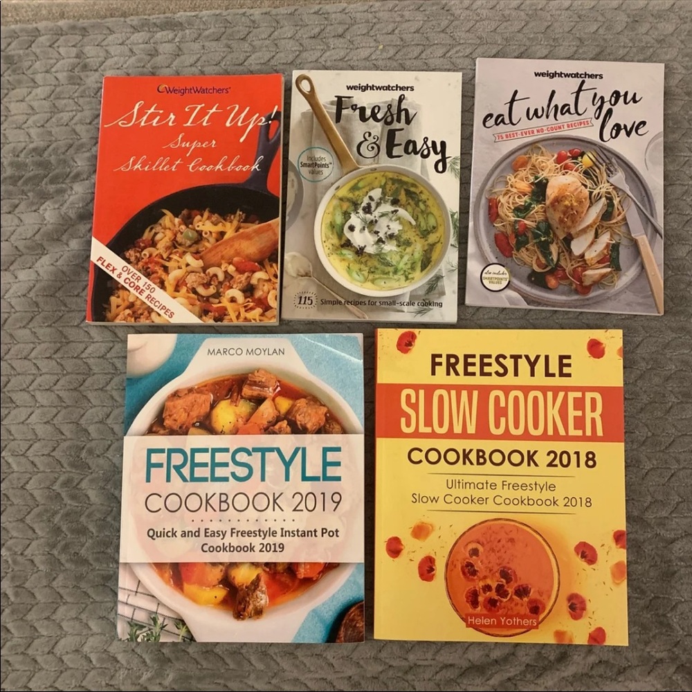 5 Weight Watchers Cookbooks